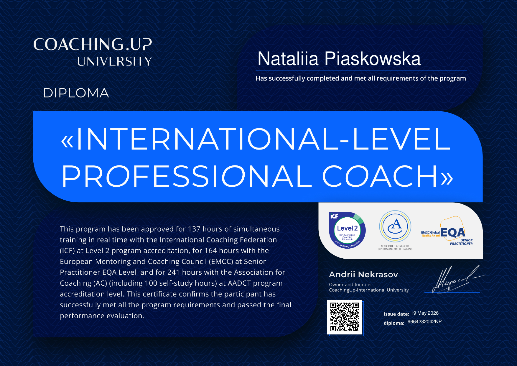 Level 2 Certificate